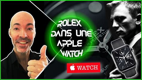 cadran apple watch rolex|comment avoir un cadran rolex dans ton apple watch .